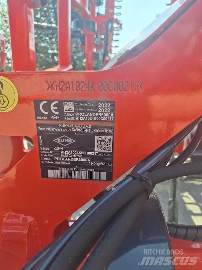 Kuhn Prolander 6000 Культиватори