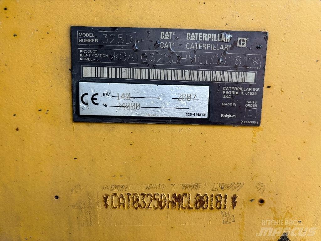 CAT 325 D LR Гусеничні екскаватори