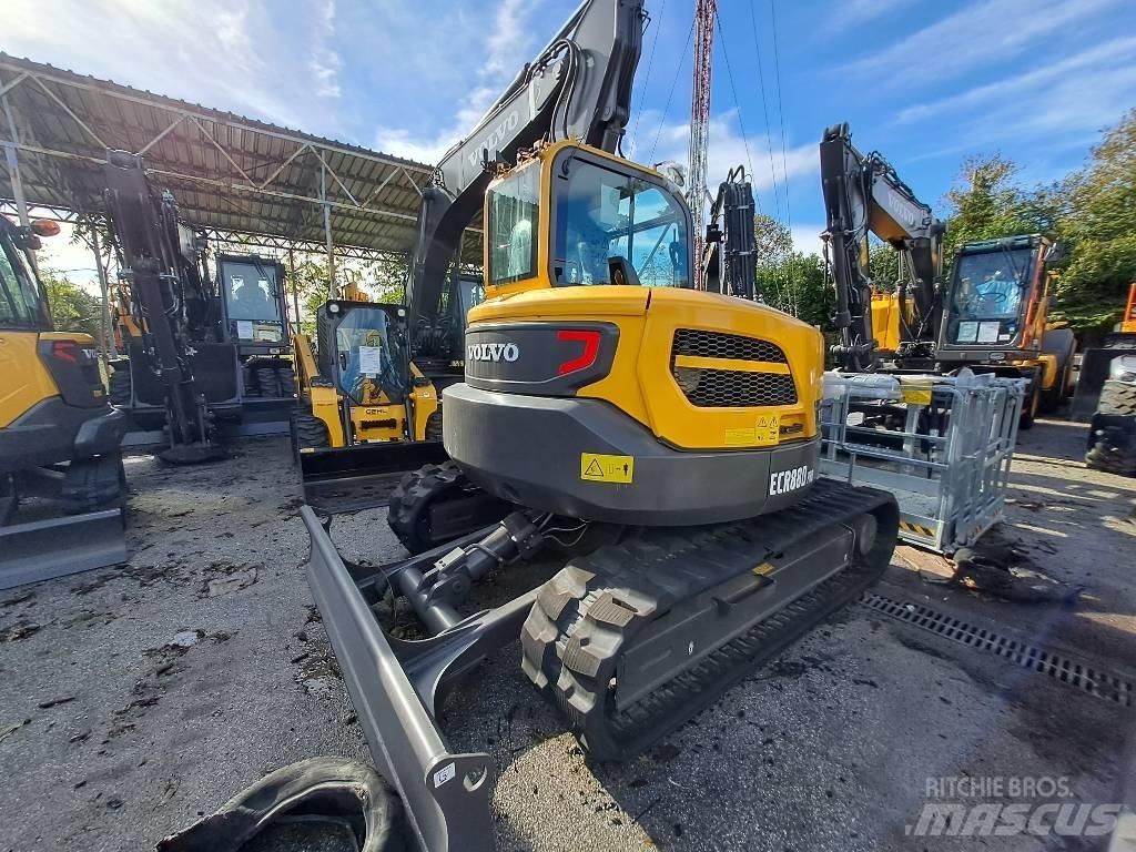 Volvo ECR88D Міні-екскаватори < 7т