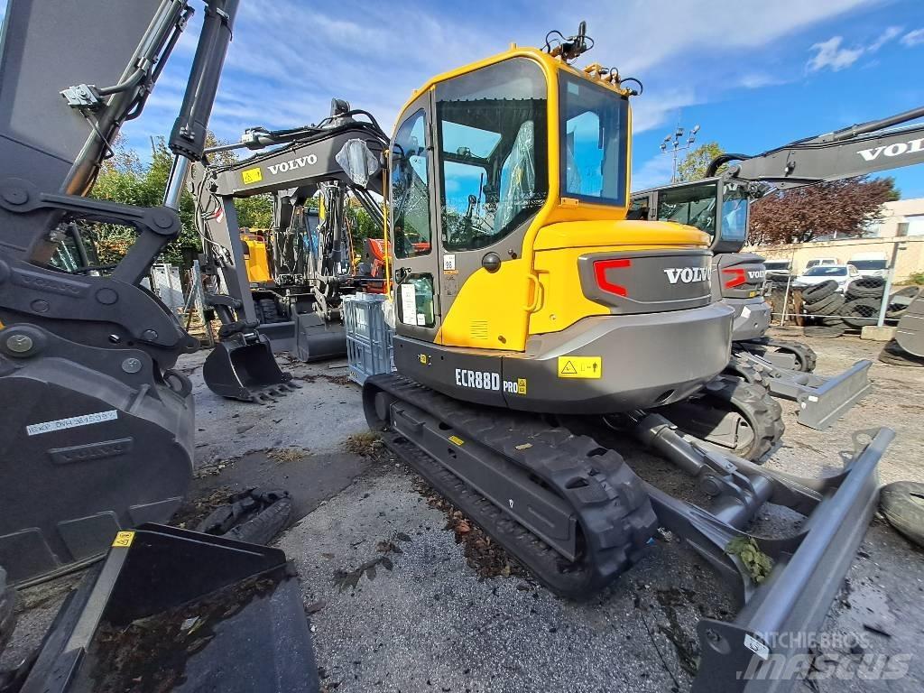 Volvo ECR88D Міні-екскаватори < 7т