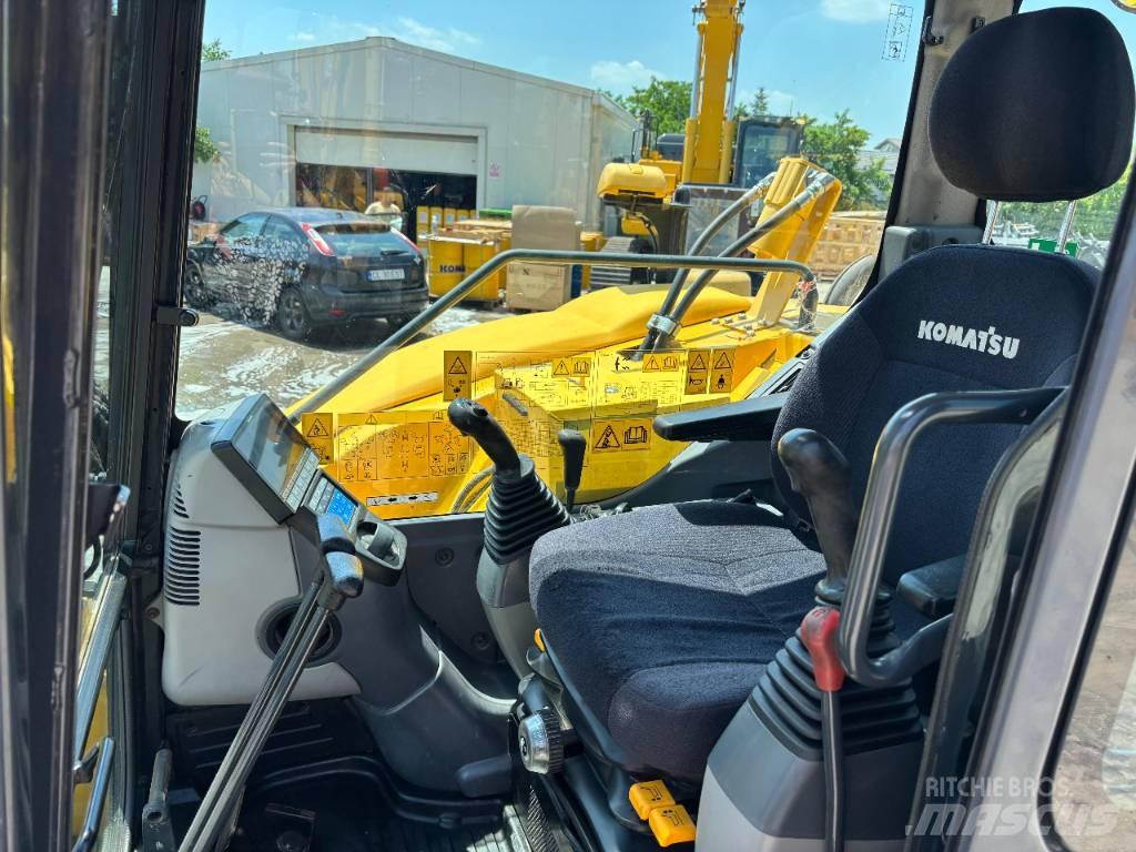 Komatsu PC88MR-10 Середні екскаватори 7т. - 12т.