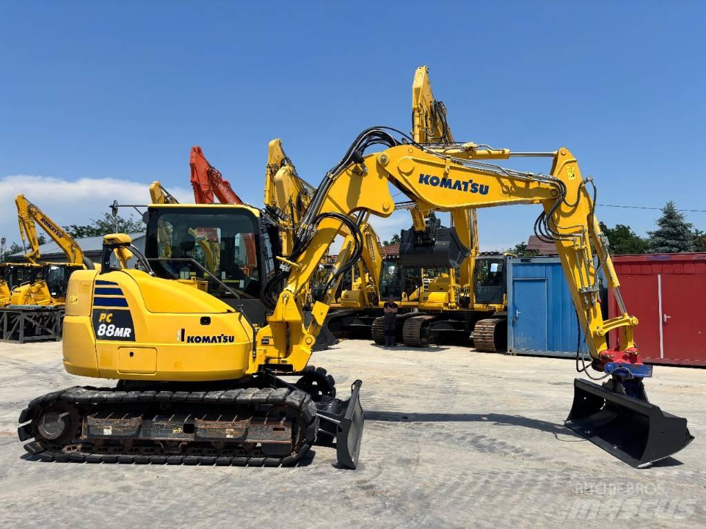 Komatsu PC88MR-10 Середні екскаватори 7т. - 12т.