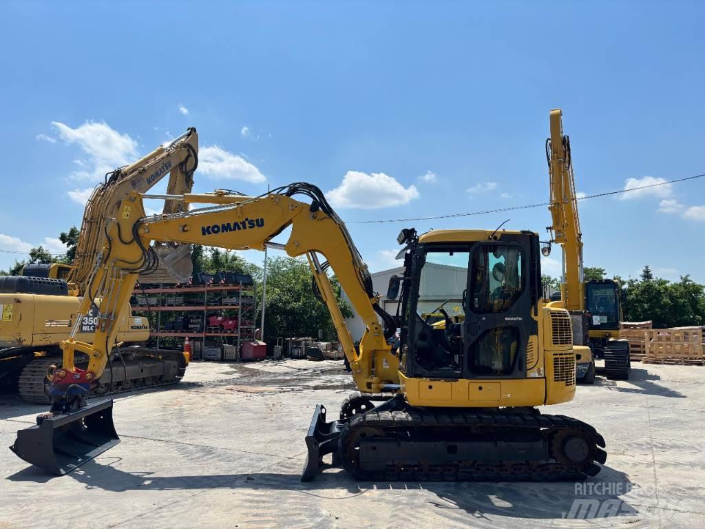 Komatsu PC88MR-10 Середні екскаватори 7т. - 12т.