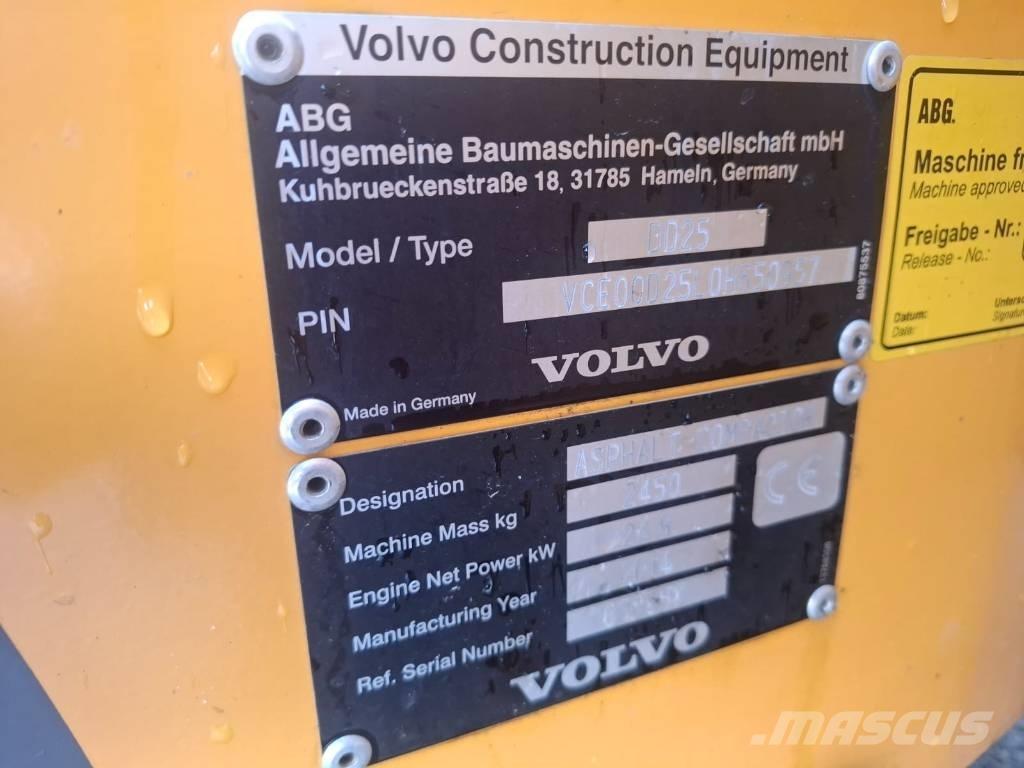 Volvo DD 25 Котки тротуарні