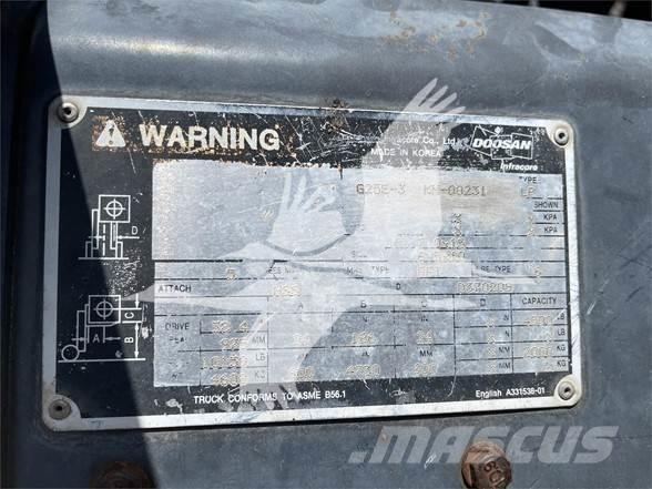 Daewoo G25E-3 Дизельні навантажувачі