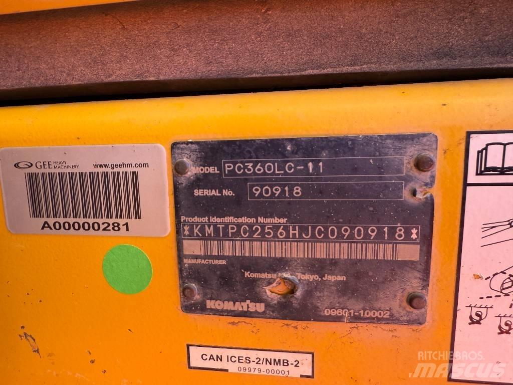 Komatsu PC360LC-11 Гусеничні екскаватори