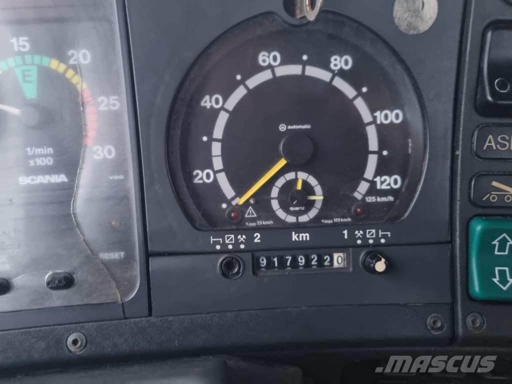 Scania R 143 HL Вантажівки з гаковим підйомом