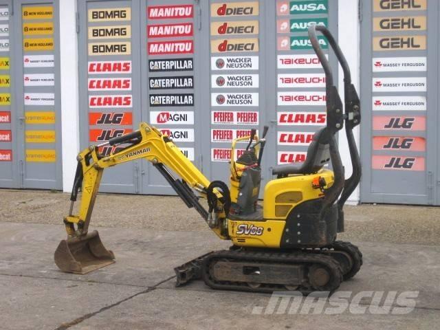 Yanmar SV 08-1A **684h** Міні-навантажувачі