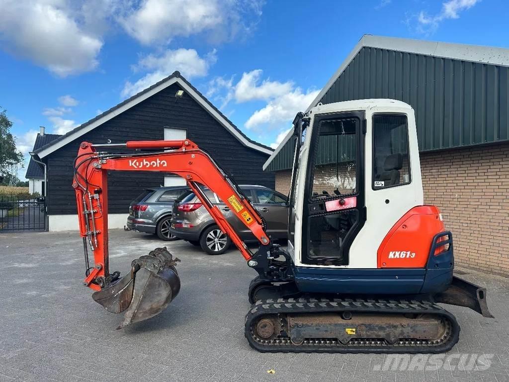 Kubota KX61-3 Міні-екскаватори < 7т