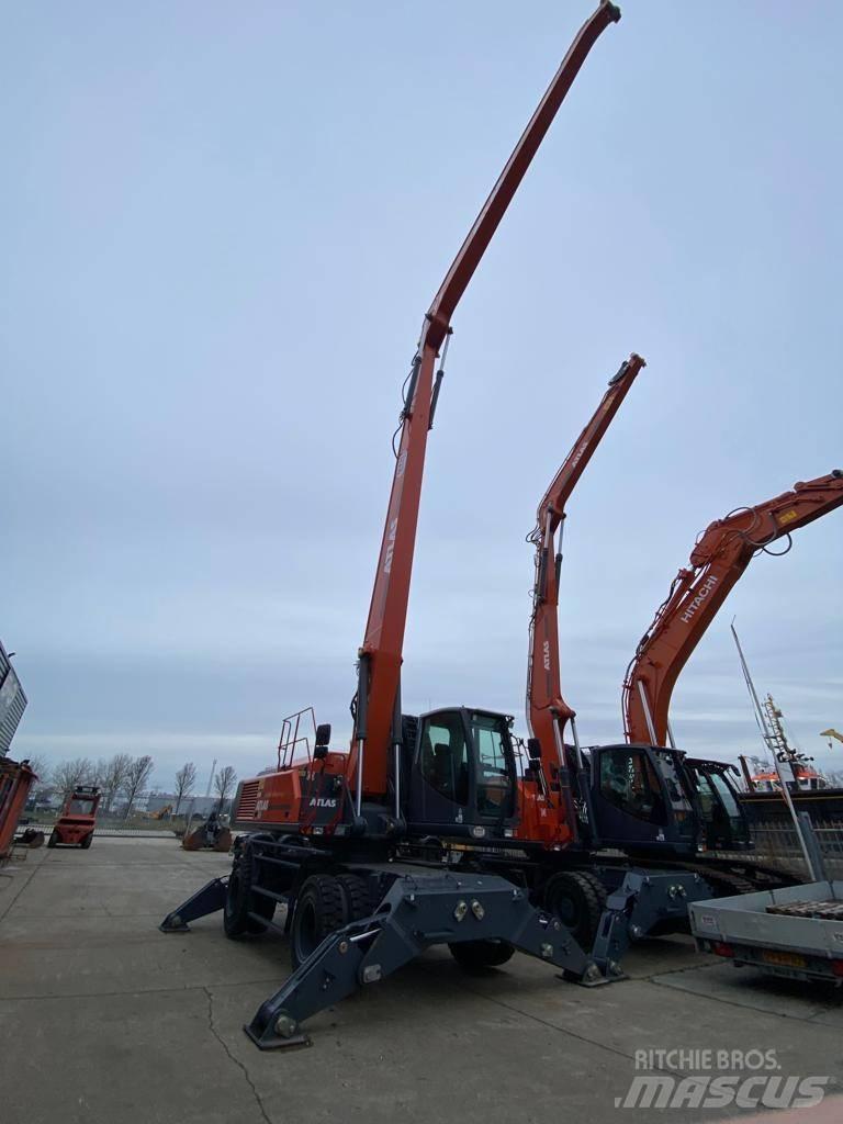 Atlas 350 MH Перевантажувачі металобрухту/промислові навантажувачі