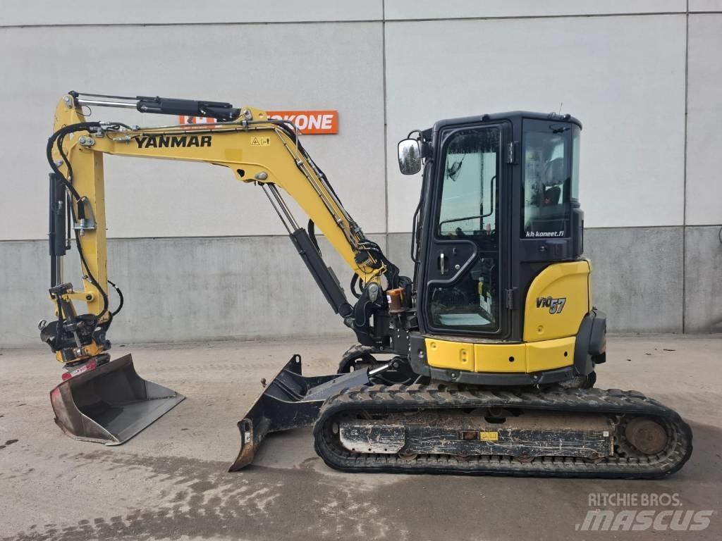 Yanmar Vio 57-6A Міні-екскаватори < 7т