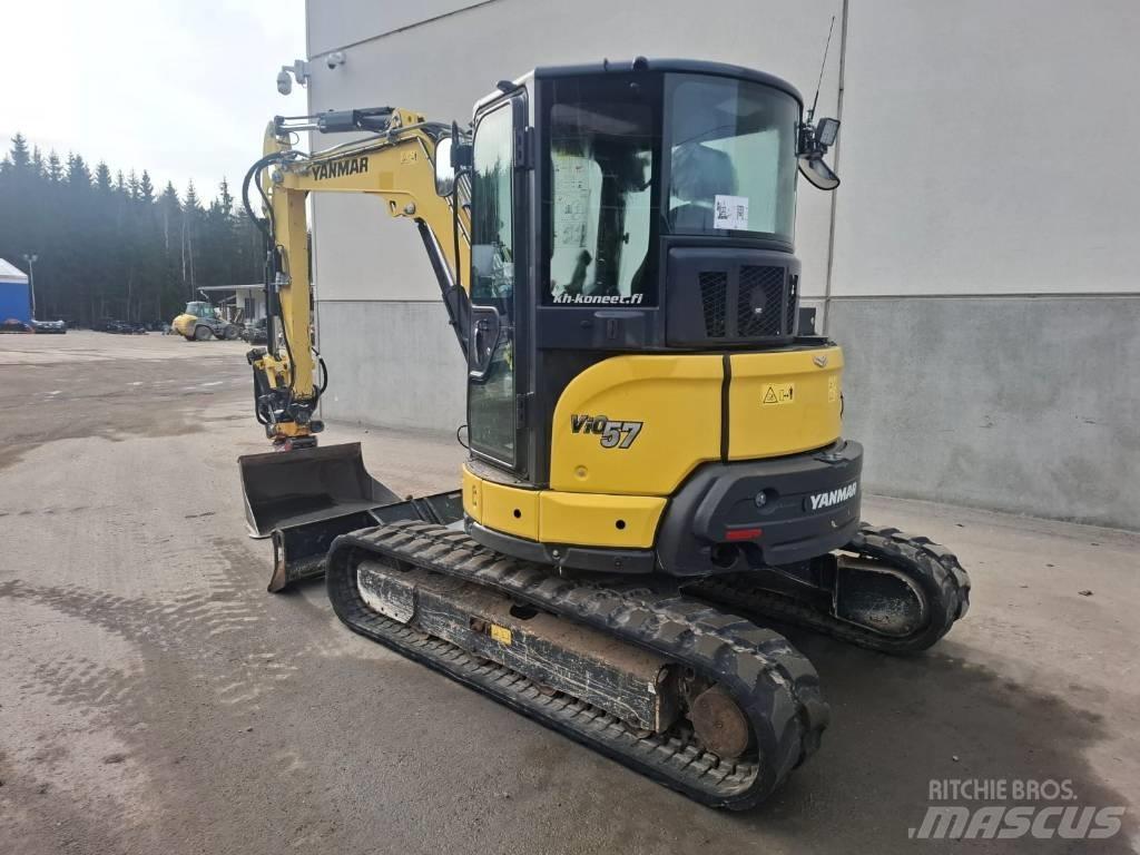 Yanmar Vio 57-6A Міні-екскаватори < 7т