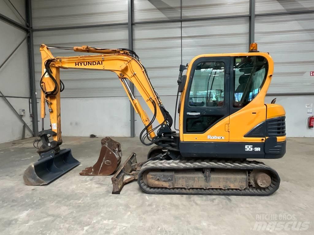 Hyundai Robex 55-9 A Міні-екскаватори < 7т