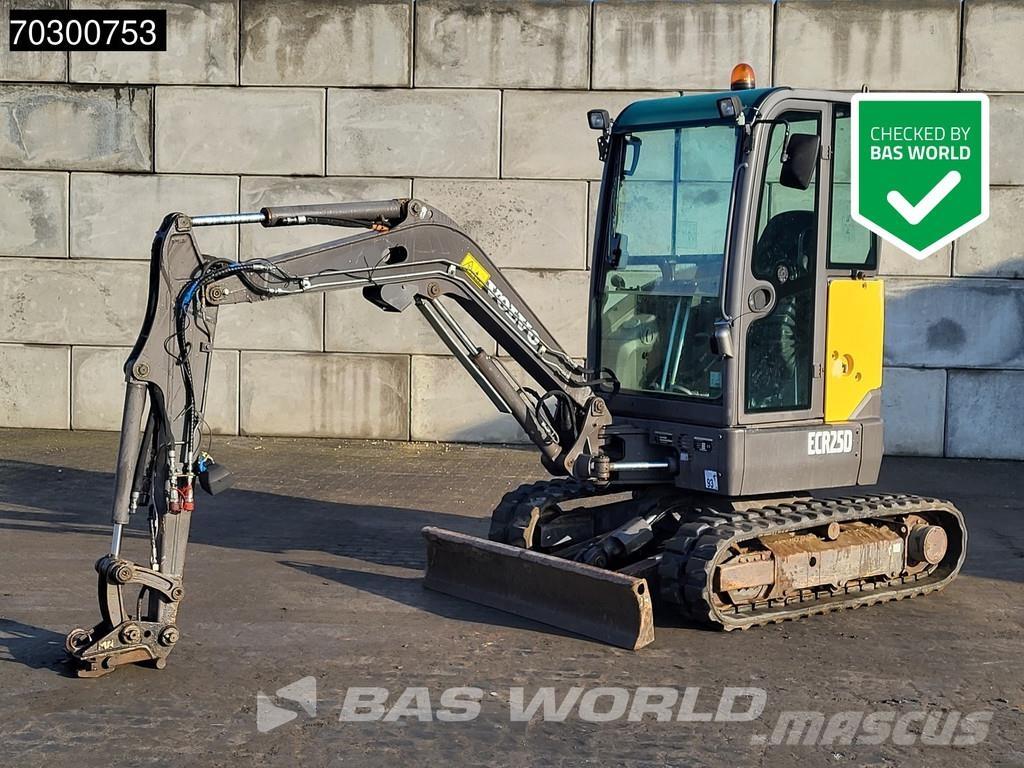 Volvo ECR25 D Міні-екскаватори < 7т