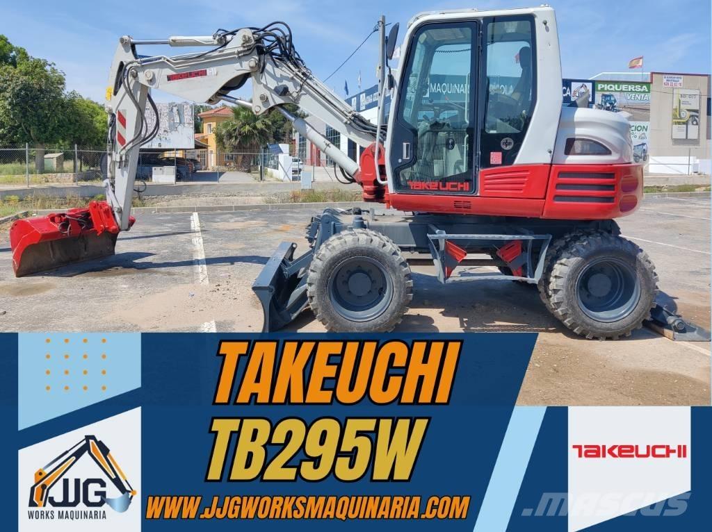 Takeuchi TB 295 W Колісні екскаватори