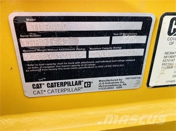 CAT TL 943 C Телескопічні навантажувачі