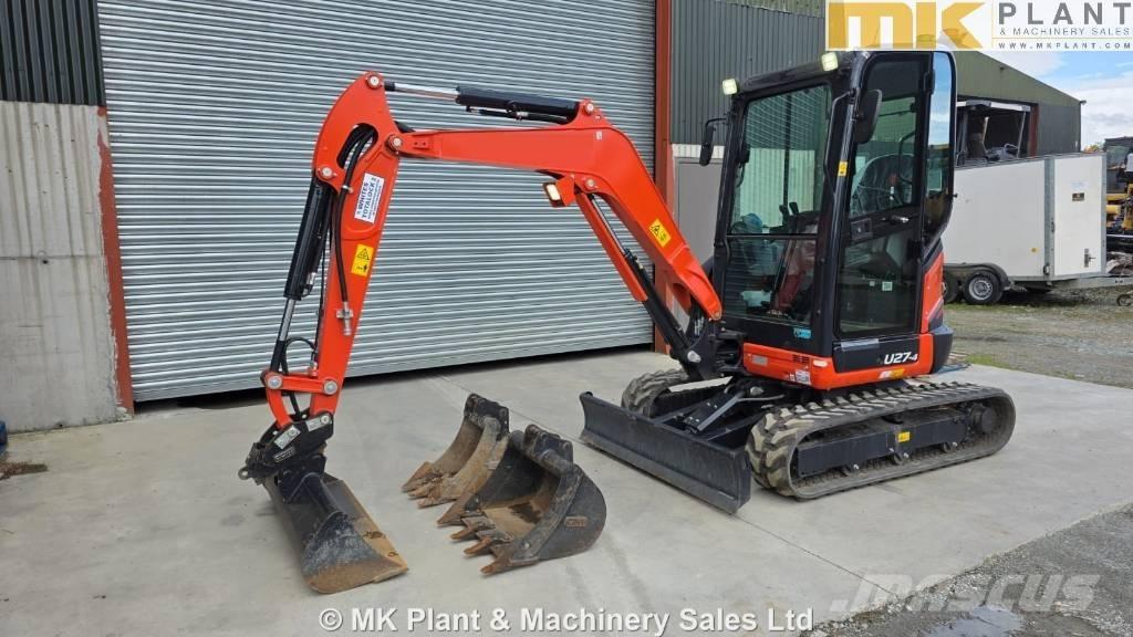 Kubota U 27-4 Міні-екскаватори < 7т