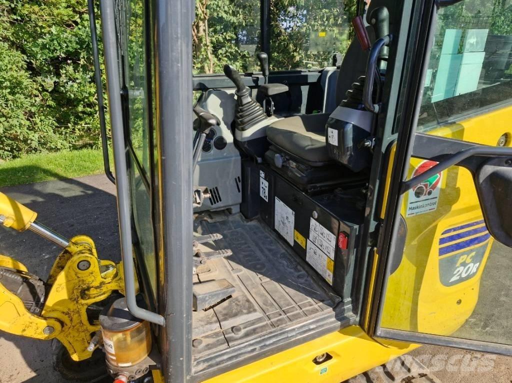 Komatsu PC 20 R-5 Міні-екскаватори < 7т