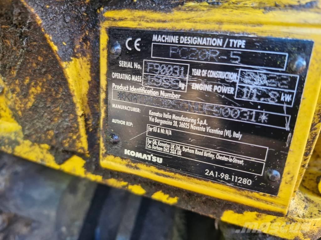 Komatsu PC 20 R-5 Міні-екскаватори < 7т