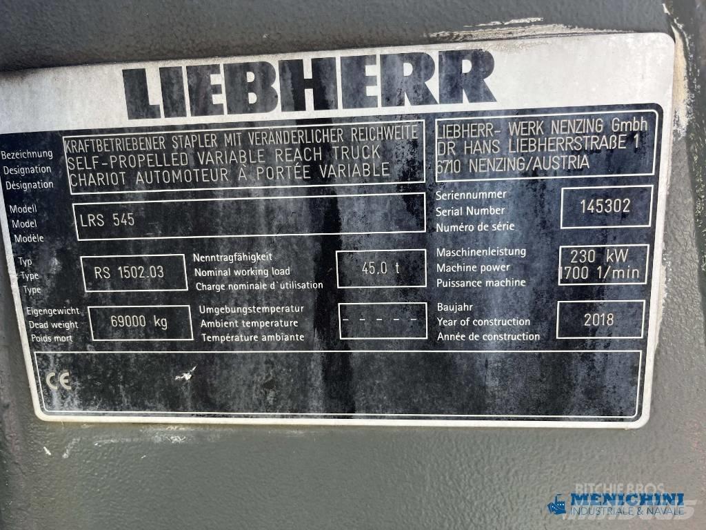 Liebherr LRS 545 Навантажувачі для контейнерів