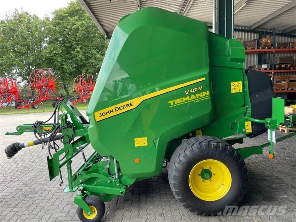 John Deere V451M Рулонні прес-підбирачі