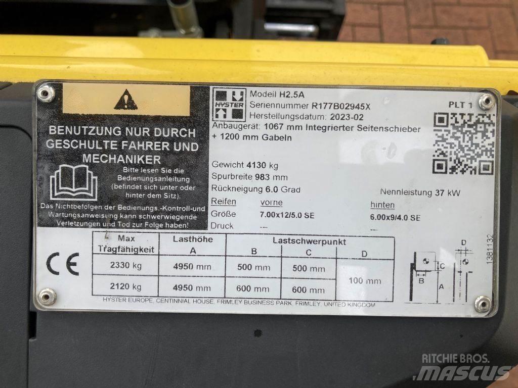Hyster H 2.5A Дизельні навантажувачі