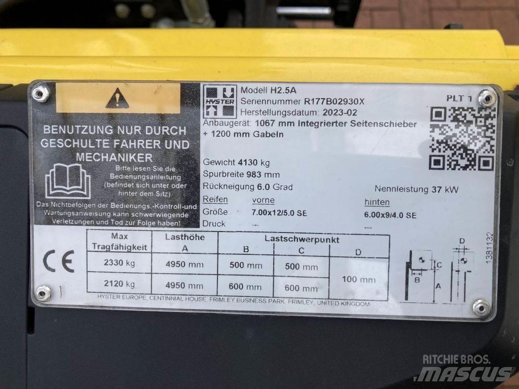 Hyster H 2.5A Дизельні навантажувачі