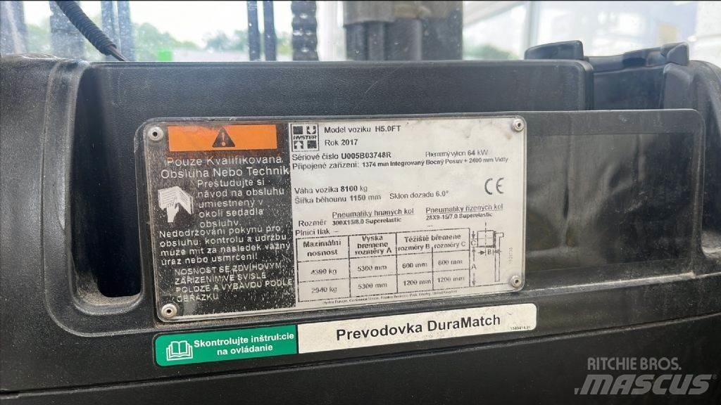 Hyster H 5.0 FT Газові навантажувачі