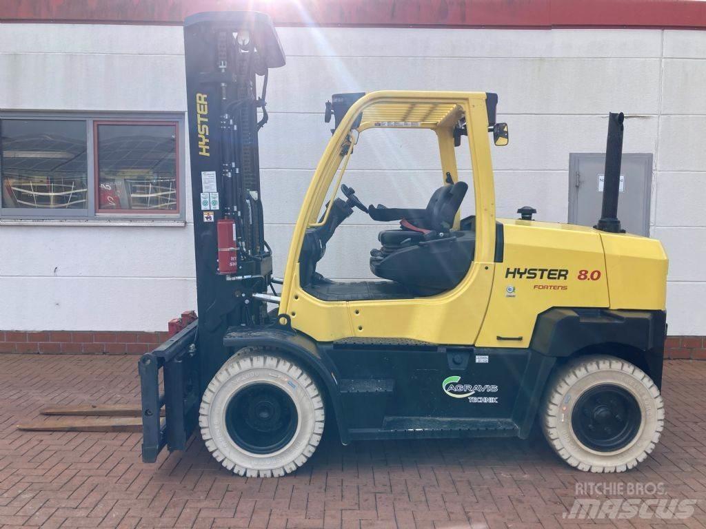 Hyster H 8.0 FTS Дизельні навантажувачі