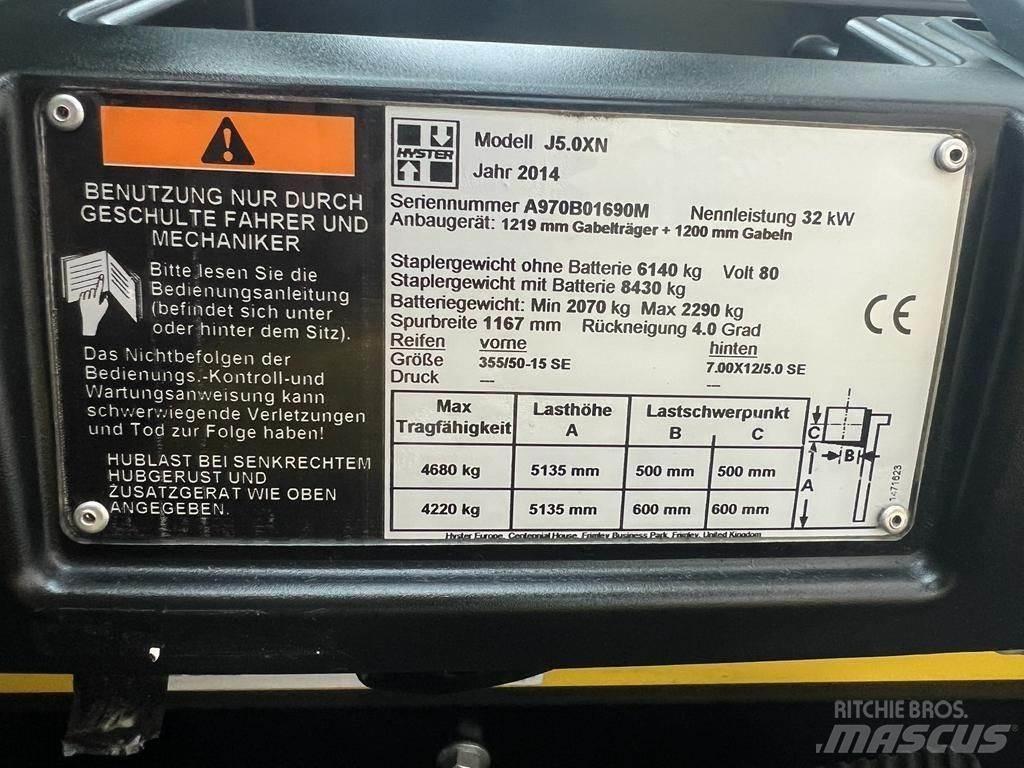 Hyster J 5.0 XN Електронавантажувачі