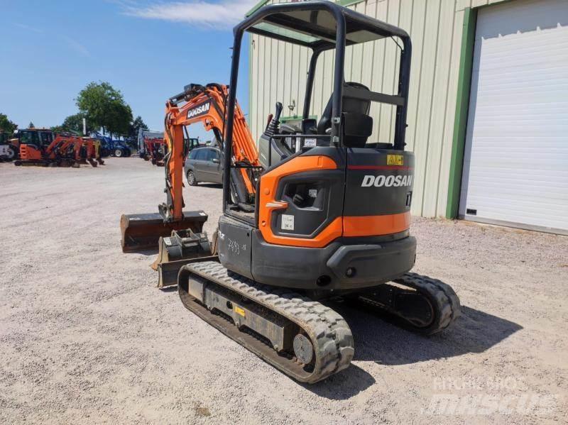 Doosan DX27Z Міні-екскаватори < 7т
