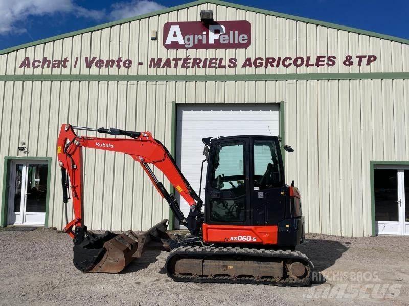 Kubota KX060-5 Міні-екскаватори < 7т