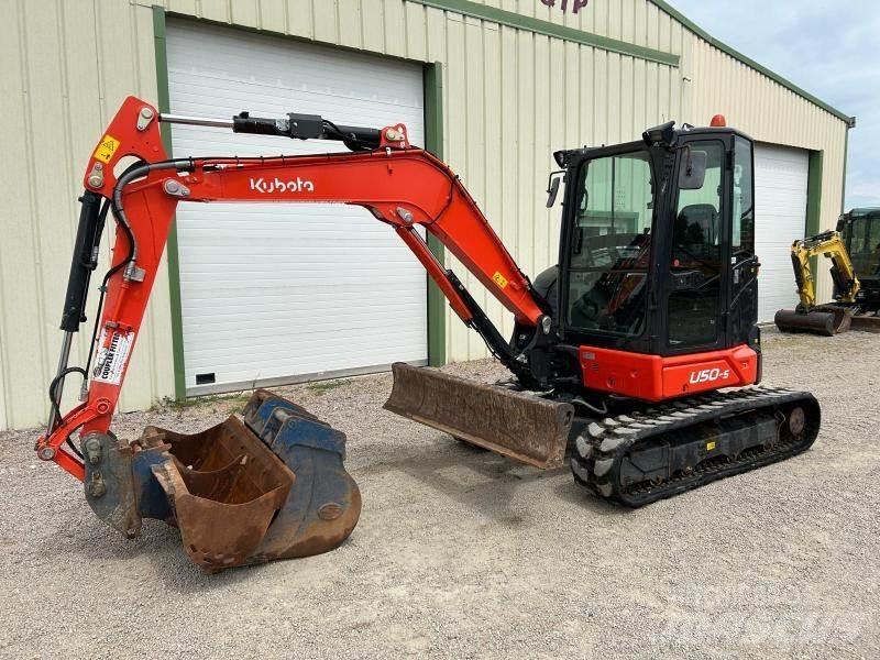 Kubota U50-5 Міні-екскаватори < 7т