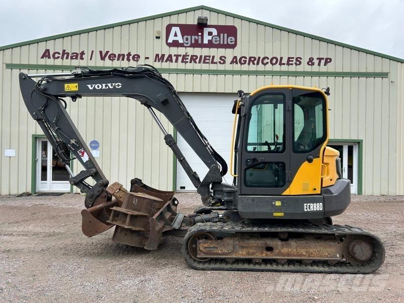 Volvo ECR88D Міні-екскаватори < 7т