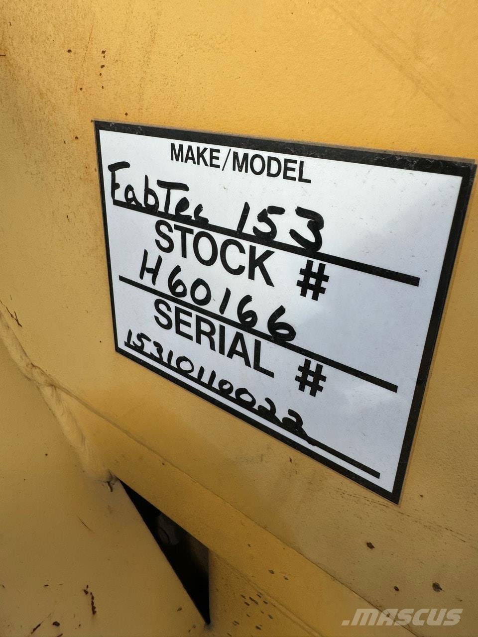 Fabtek 153 Лісозаготівельна техніка - Інші