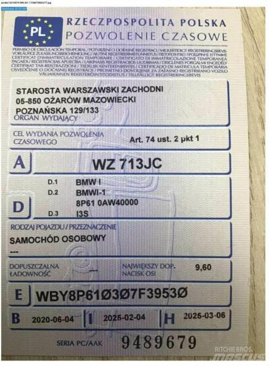 BMW i3 Автомобілі