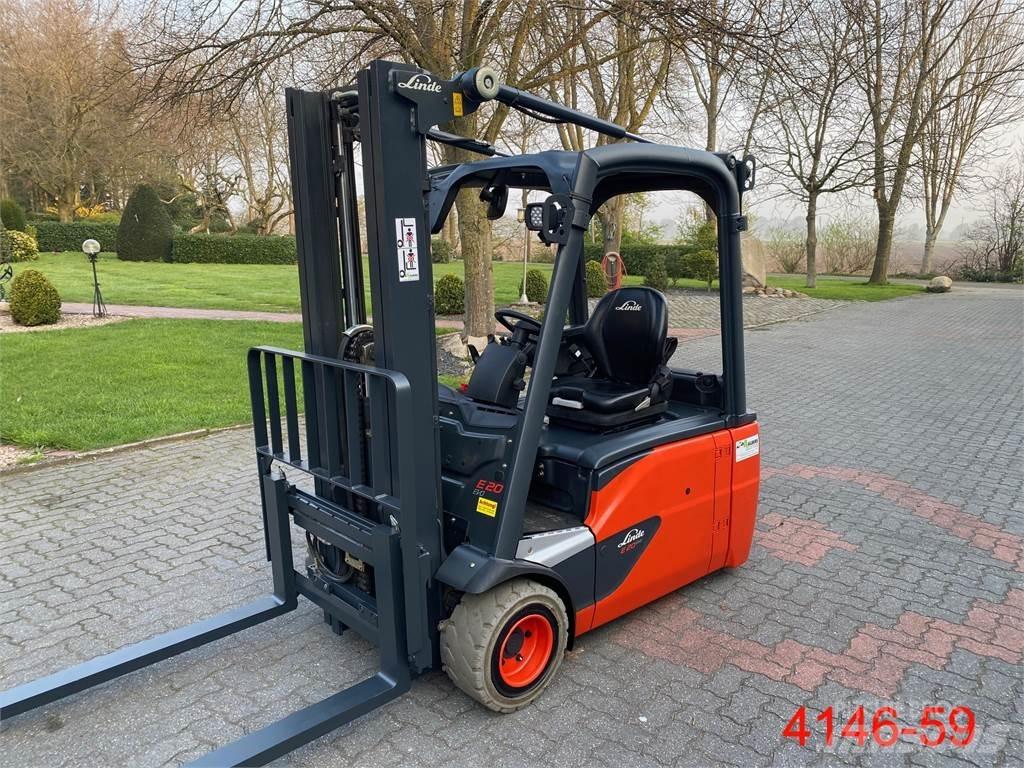 Linde E 20 L 02 Електронавантажувачі