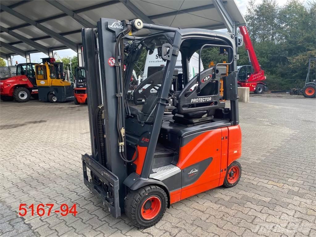 Linde E 20 PH 02 Електронавантажувачі