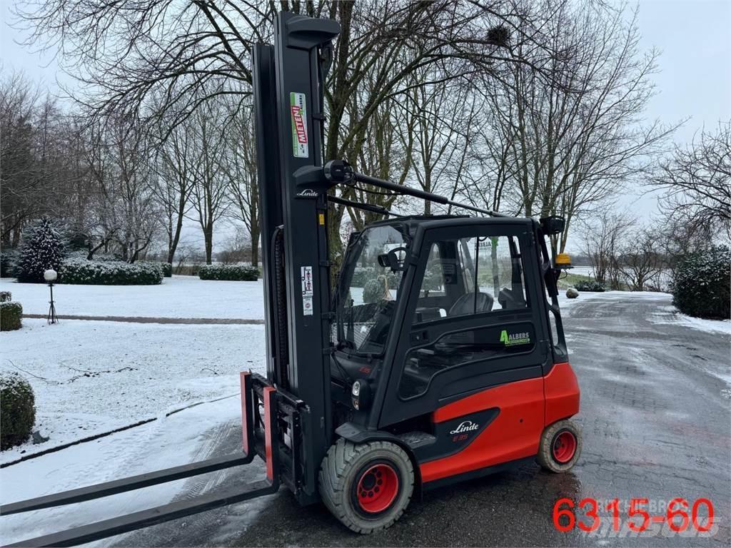 Linde E 35 L 01 Електронавантажувачі