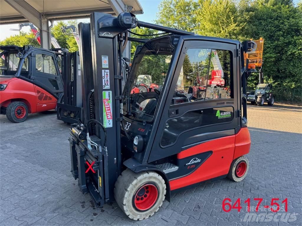 Linde E 35 L 01 Електронавантажувачі