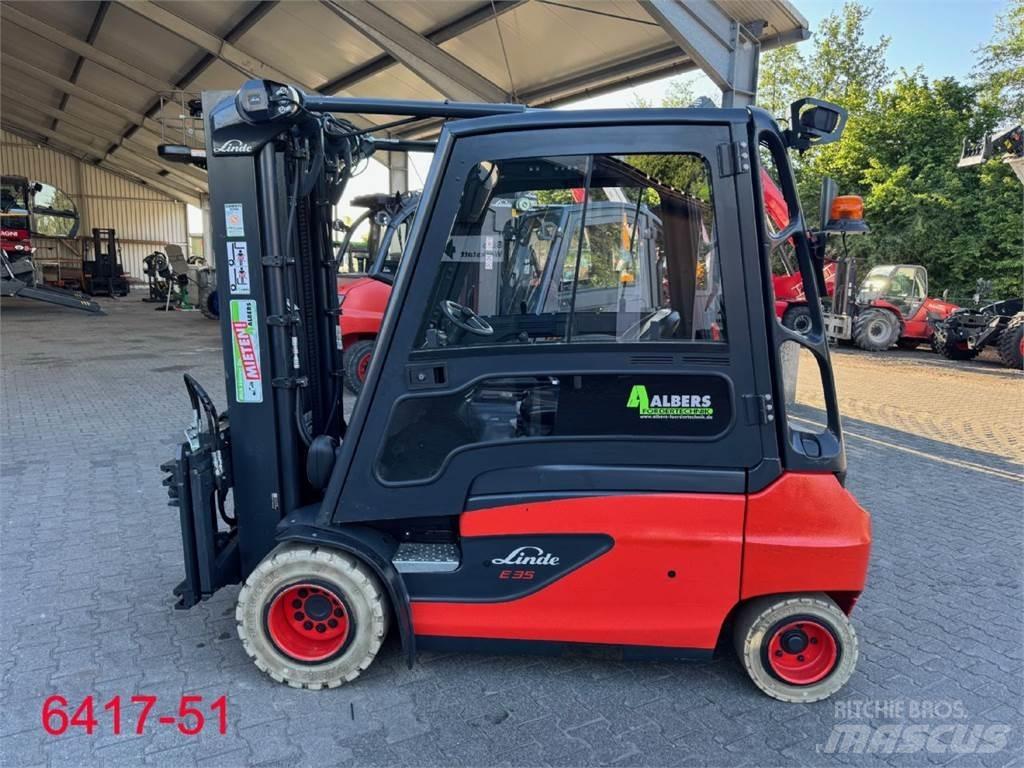 Linde E 35 L 01 Електронавантажувачі