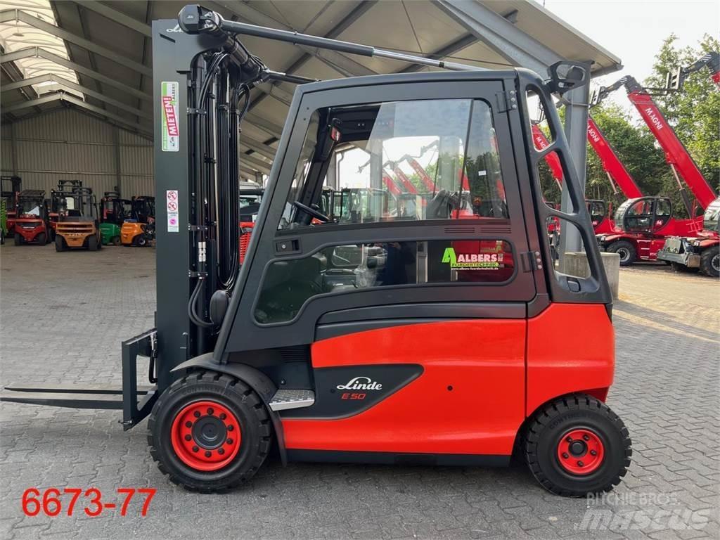 Linde E 50 HL Електронавантажувачі