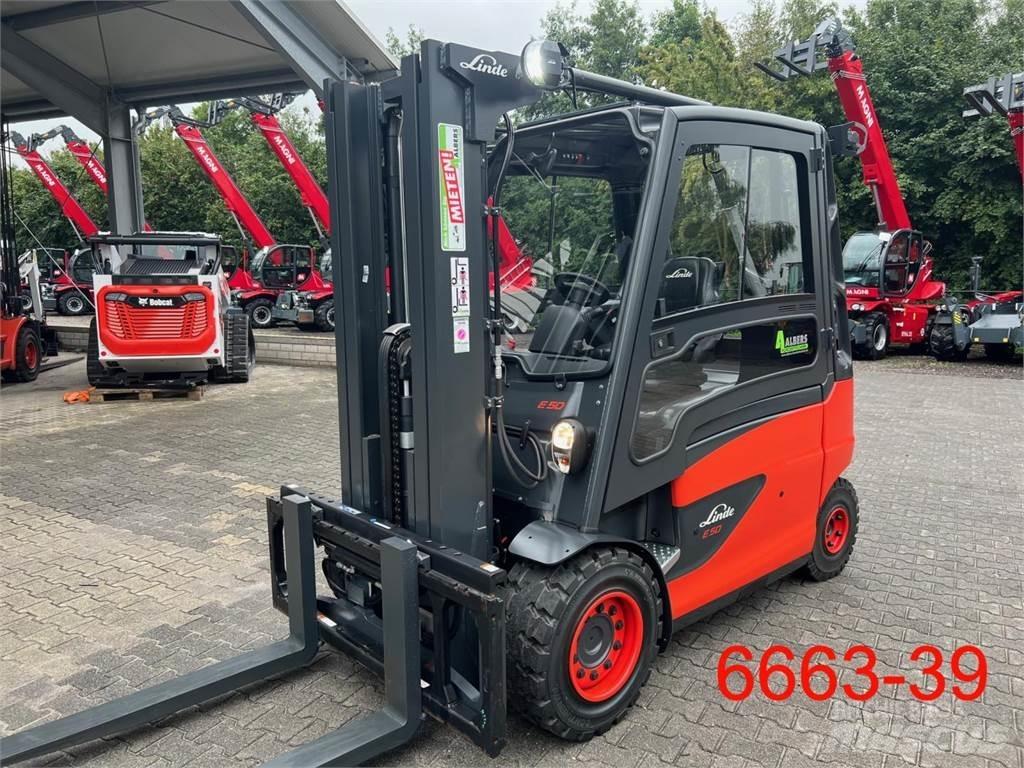 Linde E 50 HL 01 Електронавантажувачі
