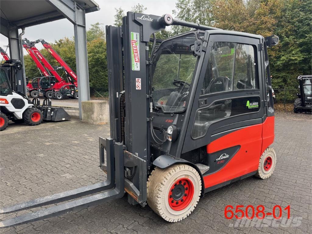Linde E 50 HL 01 Електронавантажувачі