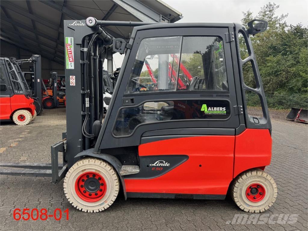 Linde E 50 HL 01 Електронавантажувачі