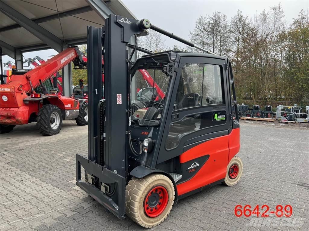 Linde E 50 HL 01 Електронавантажувачі