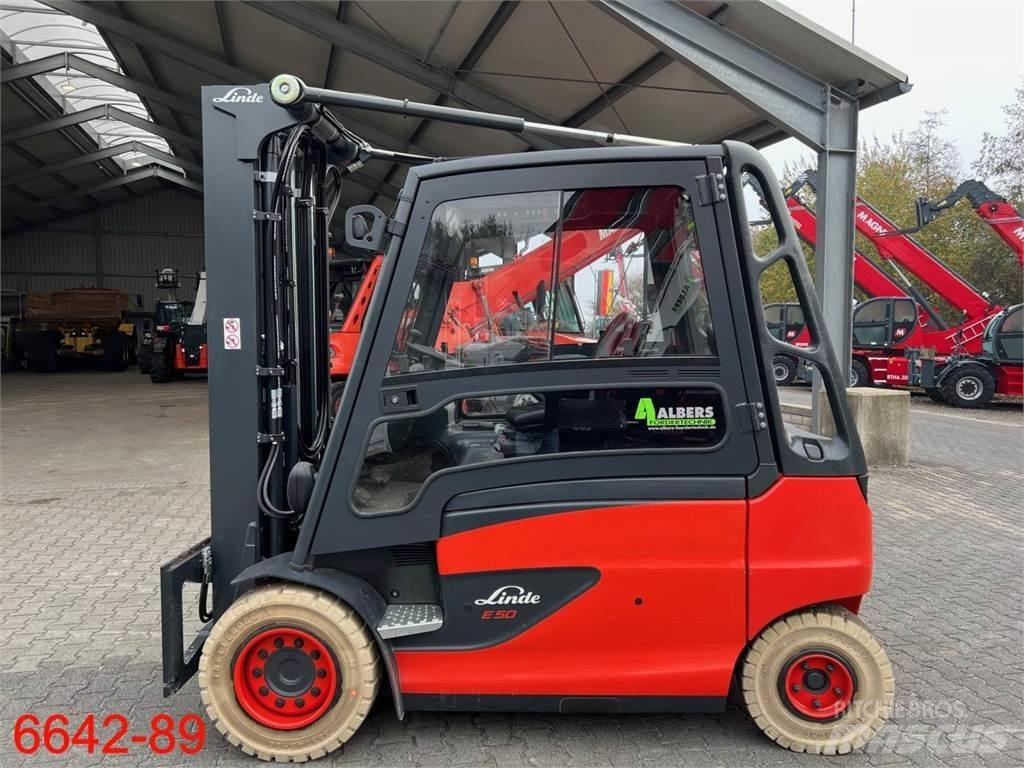 Linde E 50 HL 01 Електронавантажувачі
