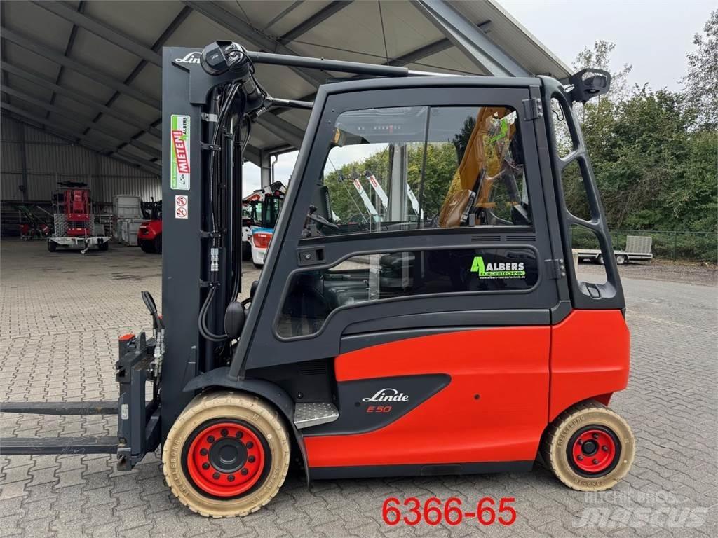 Linde E 50 HL - 01 / 600 Електронавантажувачі