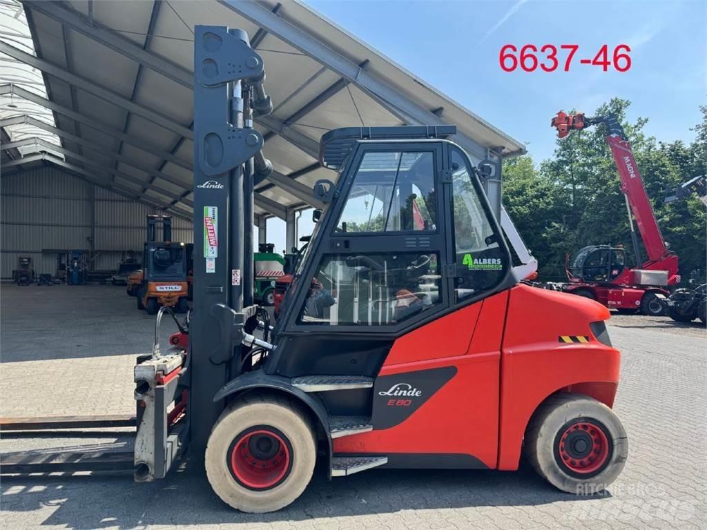 Linde E 80 - 01 / 900 Електронавантажувачі
