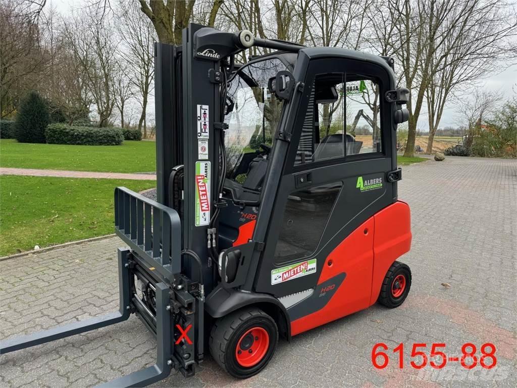 Linde H 20 T 01 Газові навантажувачі